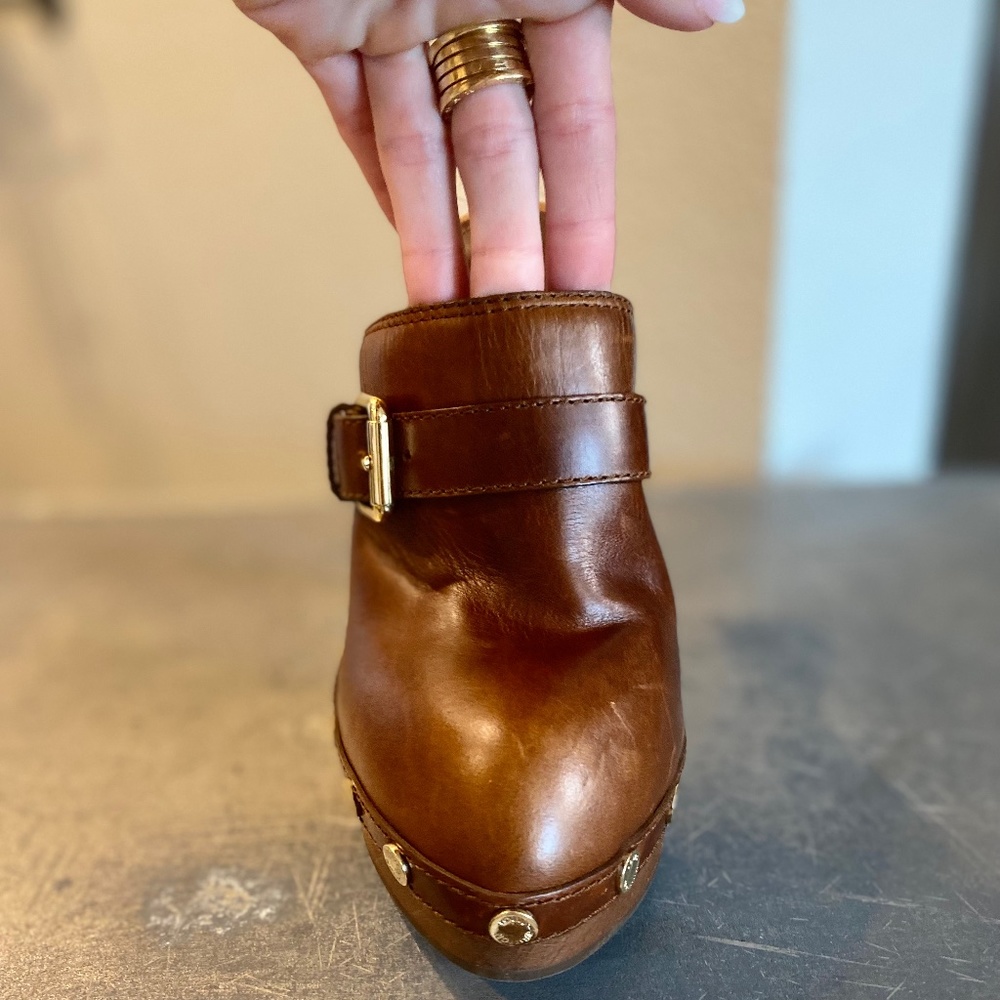 Louis Vuitton Leather Clogs - Picture 11 of 16
